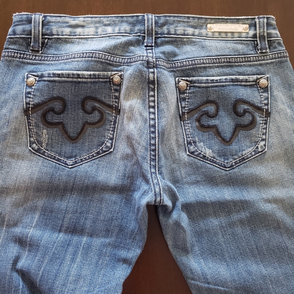 Express boot cut jeans
